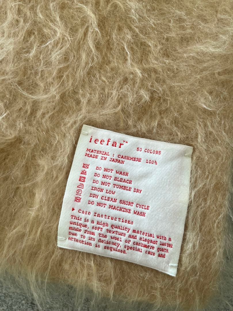 ✳︎最終値下げ✳︎ イーファー　マフラー　M (Camel)