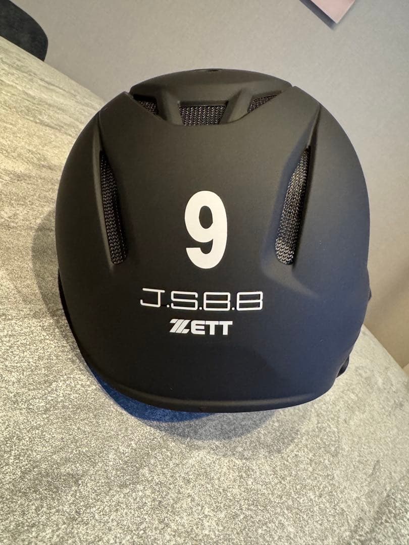 野球　大人軟式用ヘルメット　左打ち用　フェイスガード付