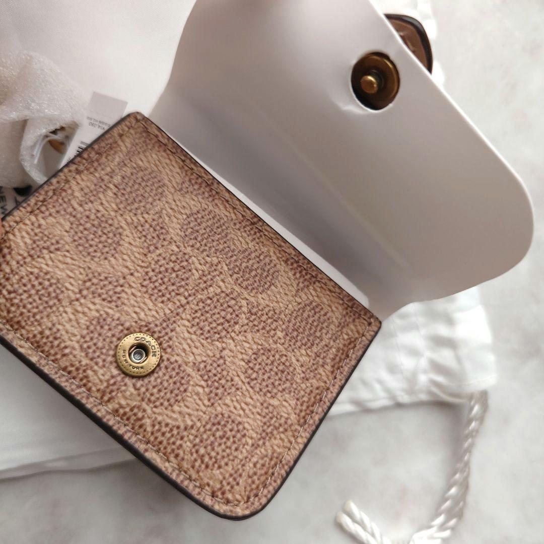 新品　COACH　ミニ ビート バッグ チャーム ホース アンド キャリッジ