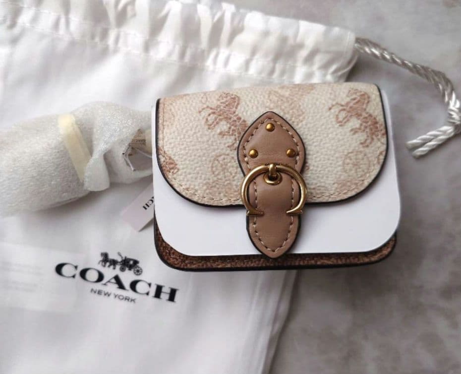 新品　COACH　ミニ ビート バッグ チャーム ホース アンド キャリッジ