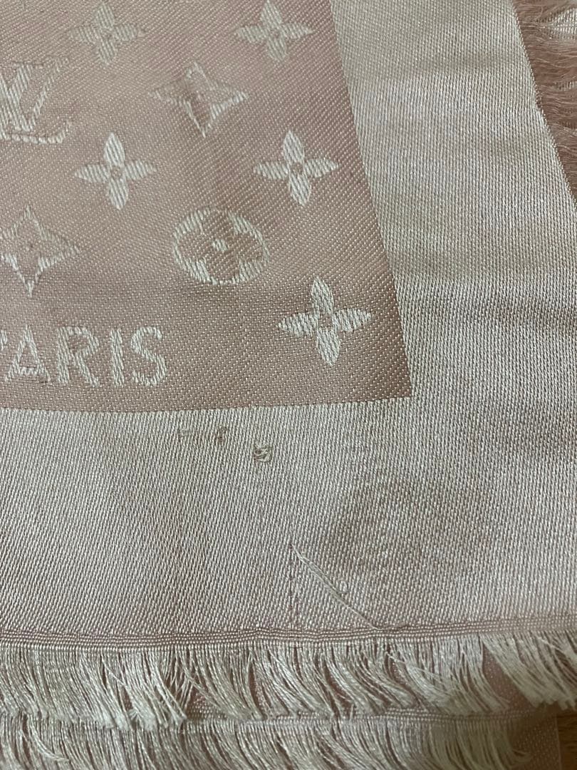 LOUIS VUITTON ピンク ストール 大判