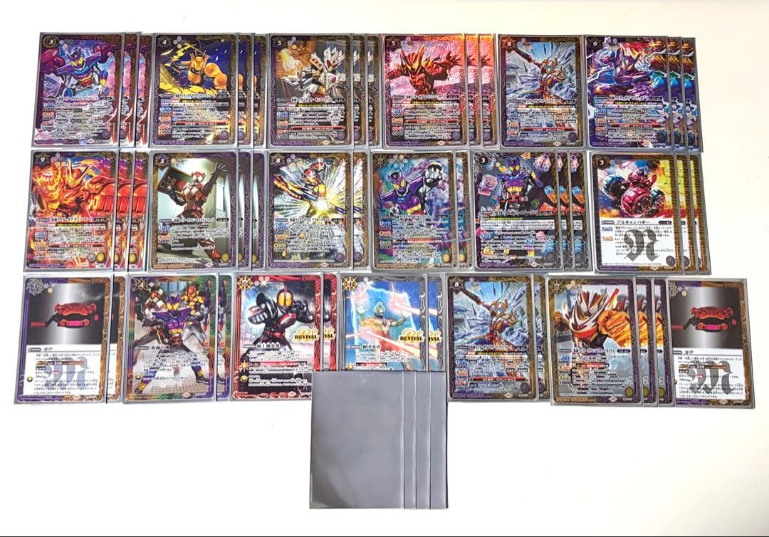 バトスピ　仮面ライダーガヴ　デッキ　スリーブ付き