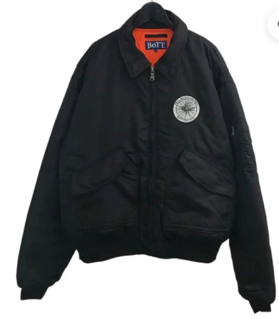 BOTT「Nylon Flight Jacket」ナイロンフライトジャケット