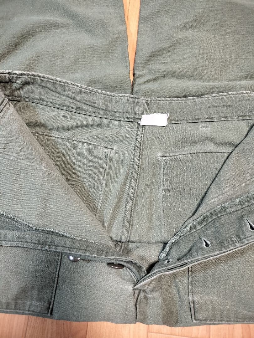 SALE　60s US ARMY OG-107 ベイカーパンツ