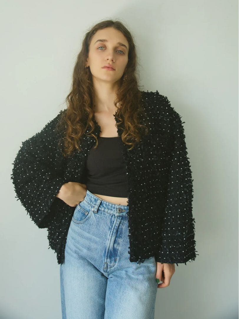 新品　タグ付き　 Cygne ツイードジャケット Xavier