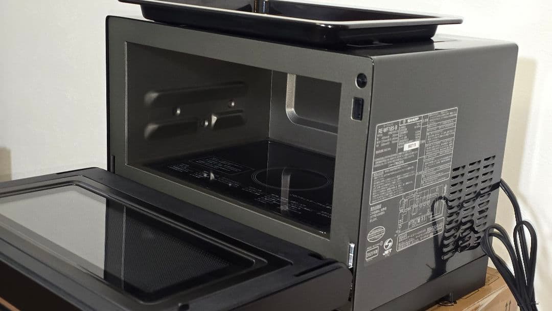 SHARP RE-WF185ブラックオーブンレンジ