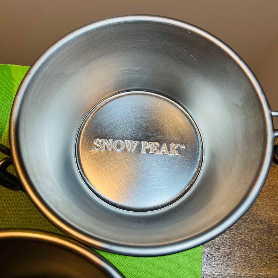 スノーピーク　旧ロゴ　シェラカップ