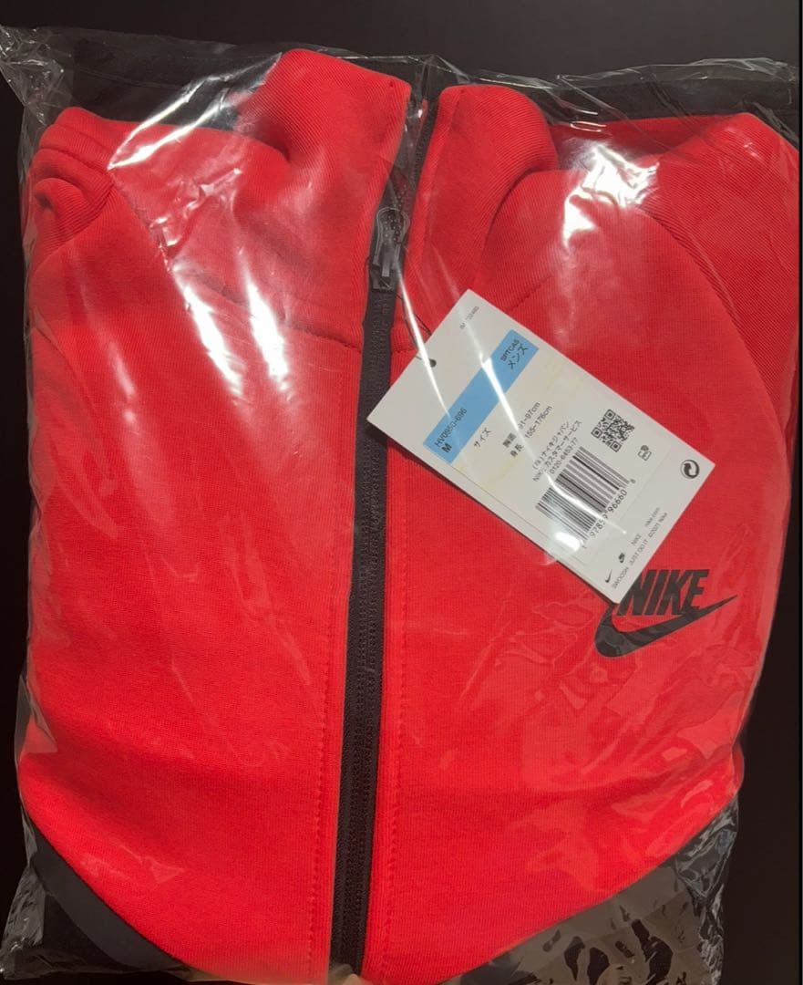 Nike ジャージ上下セット 上M 下S レッド/ブラック　正規品