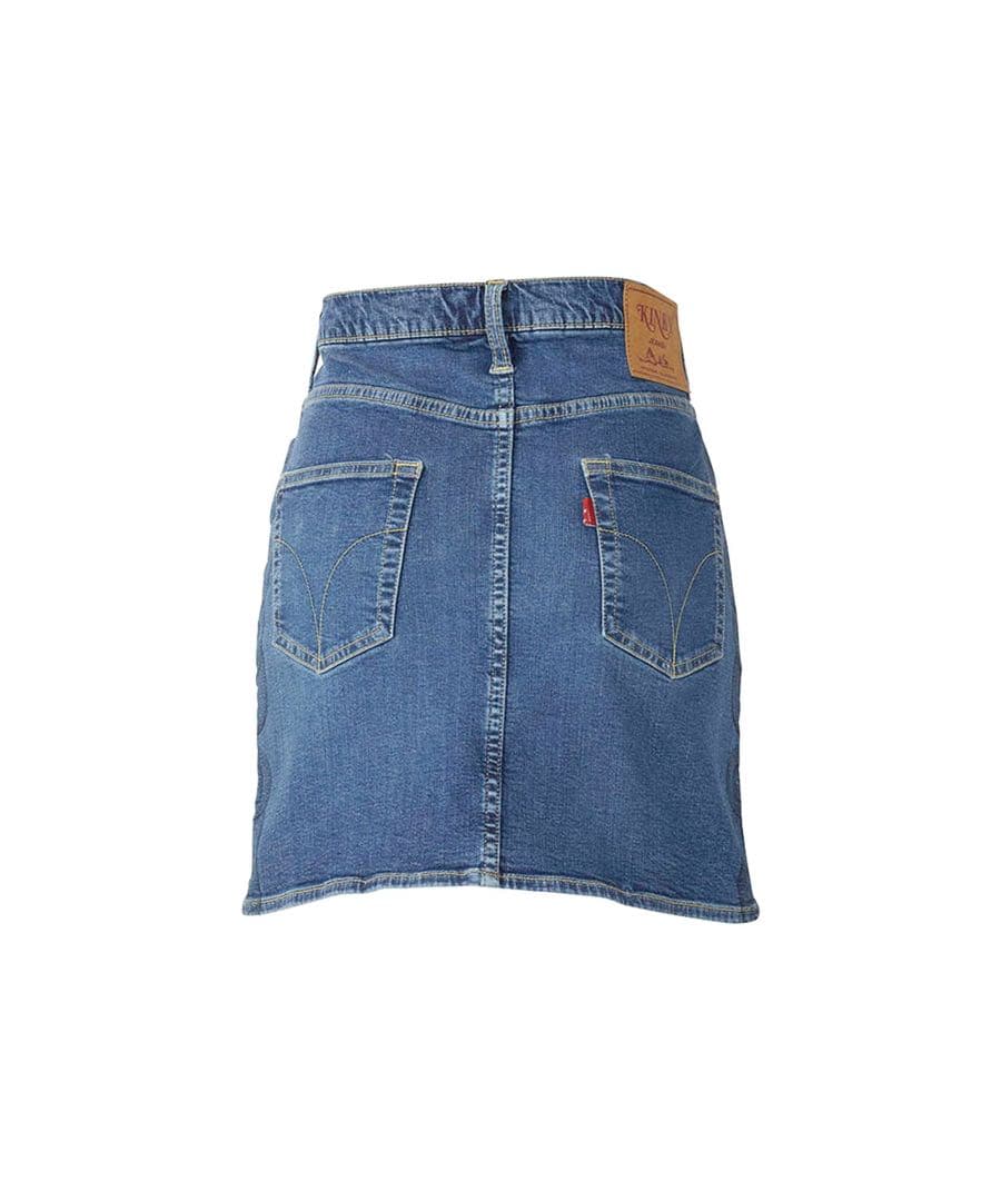 hysteric glamour SNAKE LOOP タイトデニムスカート