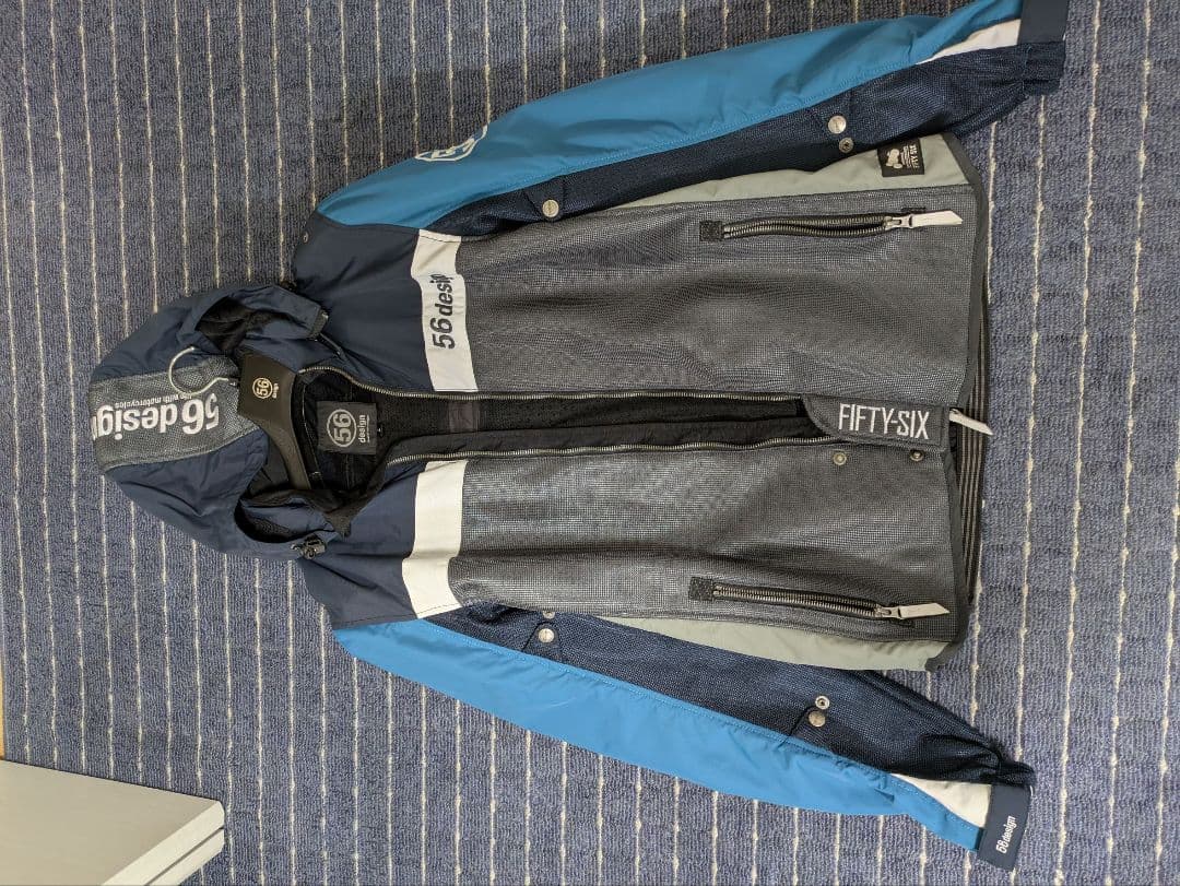 56design バイク用メッシュジャケット フード付き