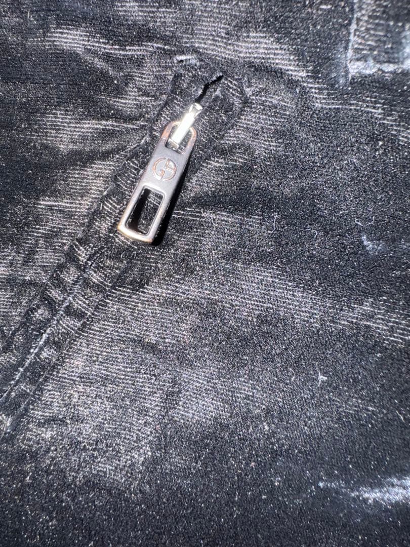 パンツ 00s Giorgio Armani velour slacks