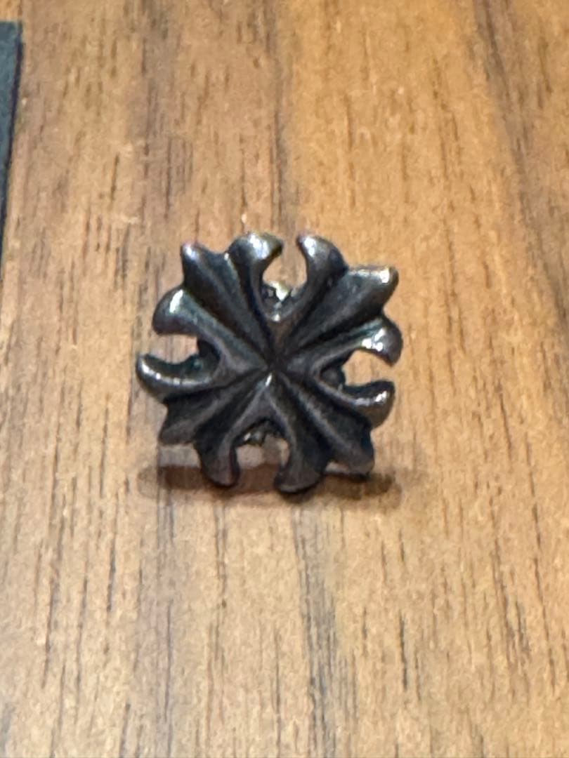 付属品完備 Gaboratory gabor ショートグルーブド クロス ピアス