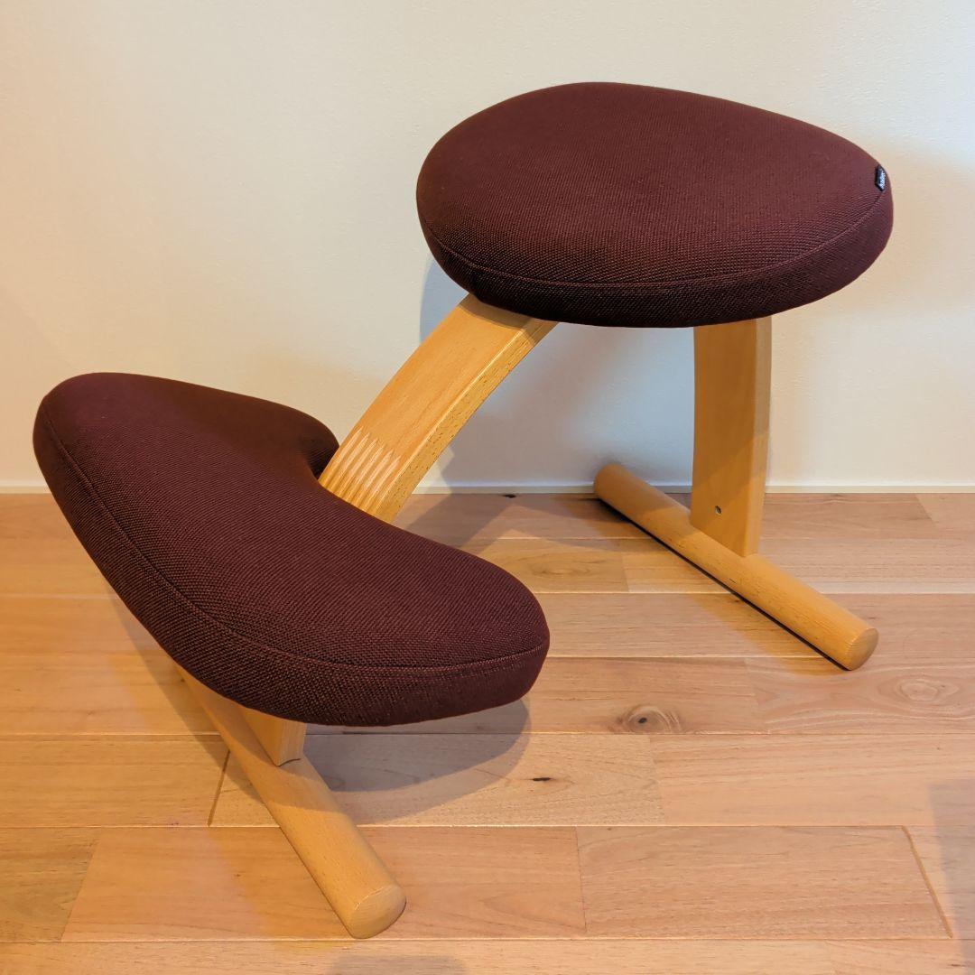 【美品】バランスラボ バランスチェア バランスイージー ブラウン サカモトハウス