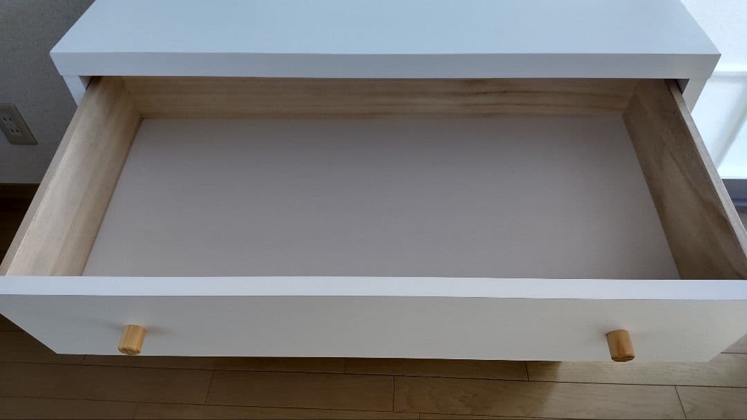 モモナチュラル　LOVE CHEST T75 3段 チェスト　タンス