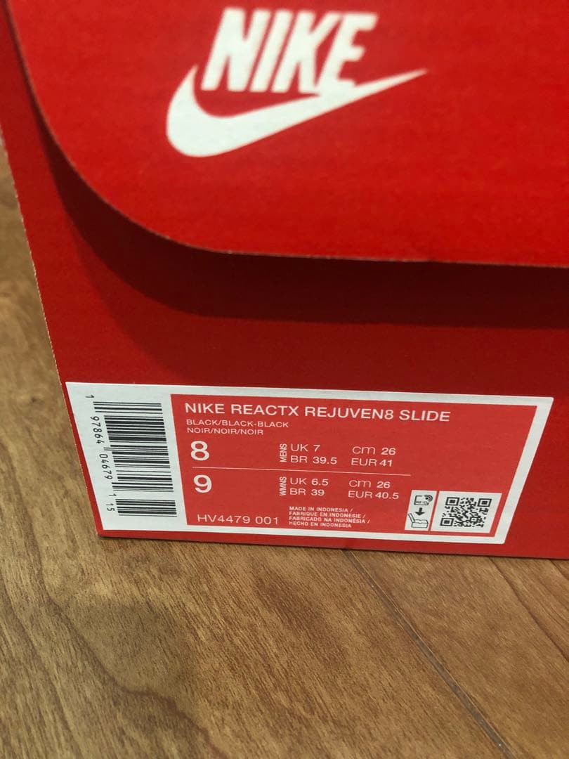 新品 ナイキ ReactX リジュビネイト REJUVEN8 スライド 26cm