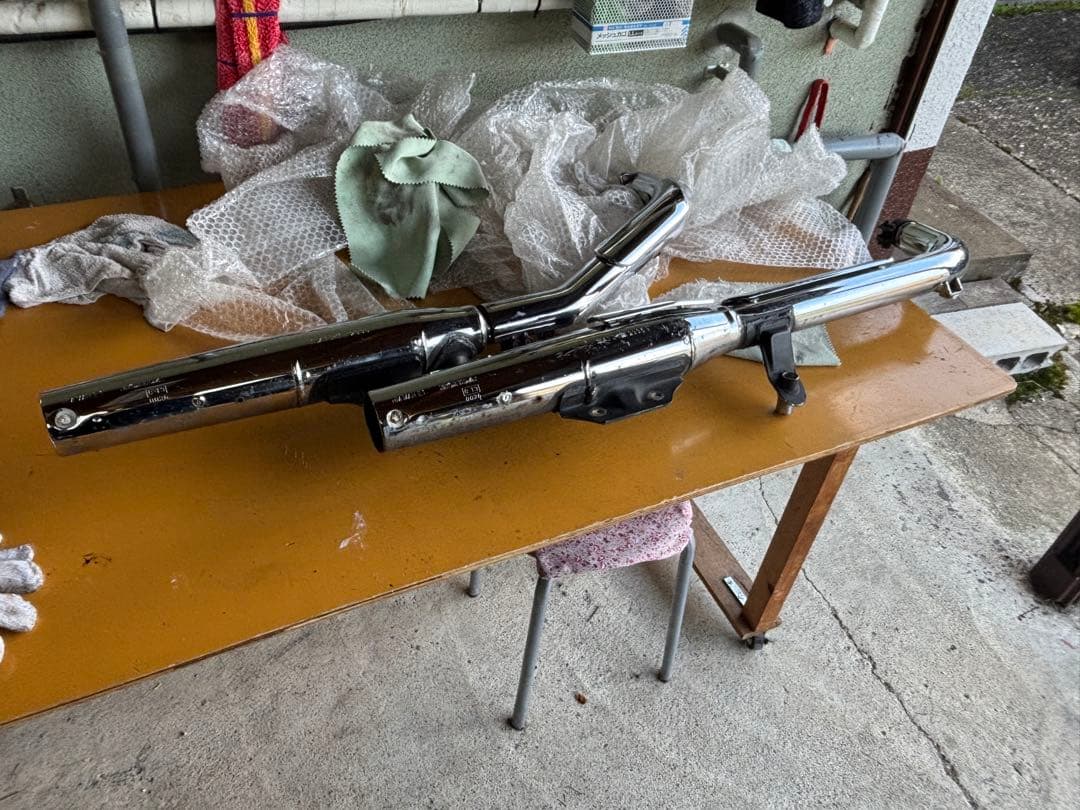 【希少】HONDA シャドウ1100純正マフラー