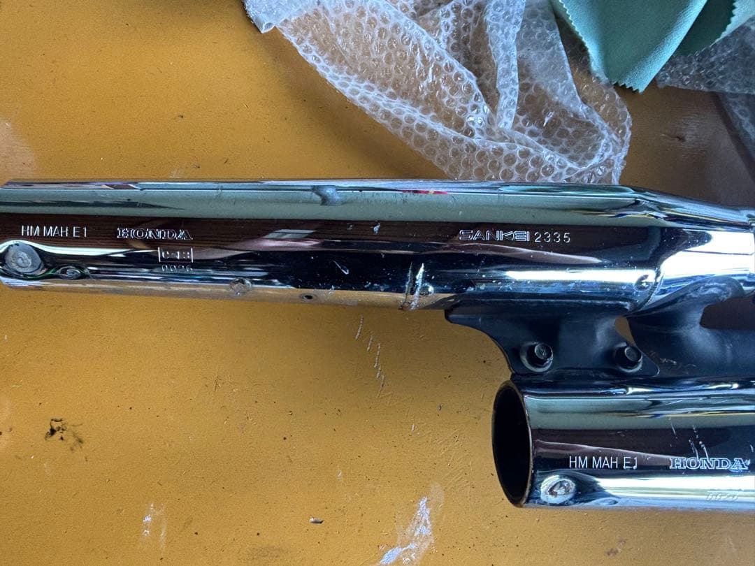 【希少】HONDA シャドウ1100純正マフラー