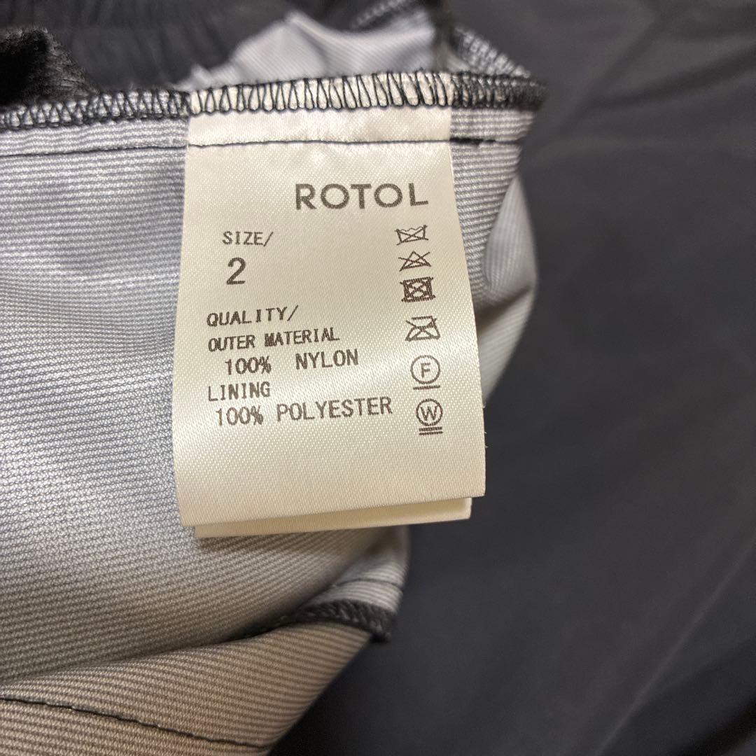 ROTOL ブラック カーゴパンツ 2