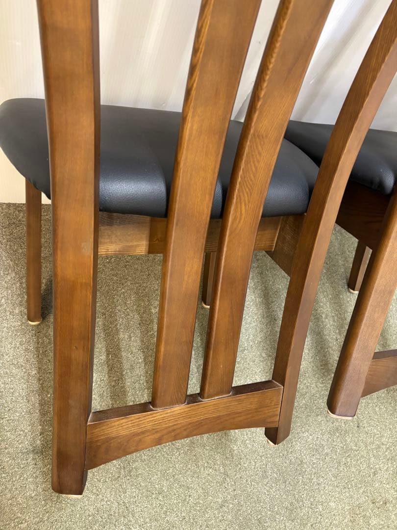 ② ダイニングチェア　２脚セット