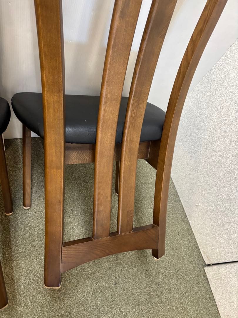 ② ダイニングチェア　２脚セット