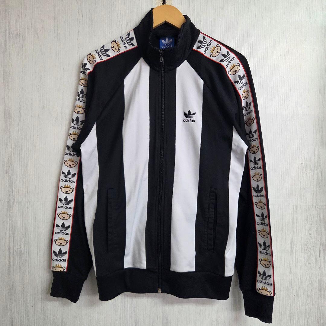 アディダスオリジナルス　トラックジャケット XL　ブラック　ホワイト　NIGO