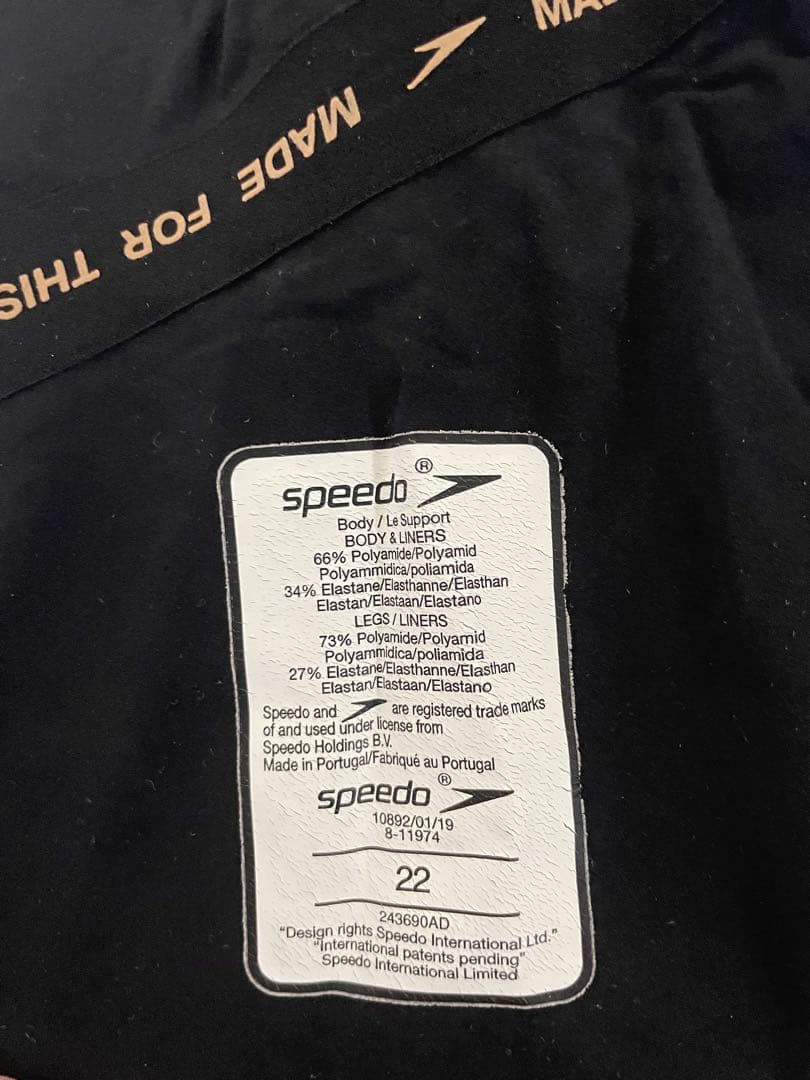 Speedo レース水着 サイズ22