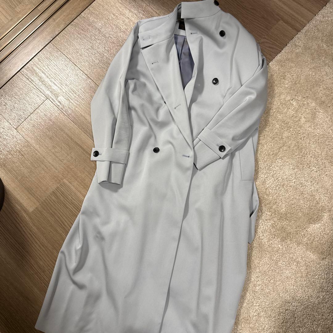 TOMORROWLAND　カバートクロス スタンドカラーコート