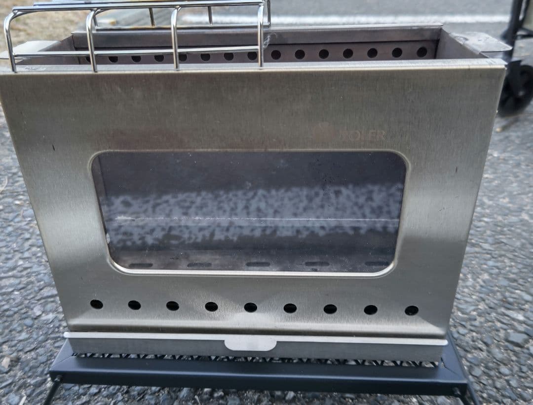 YOLER ステンレス鋼 二次燃焼ストーブ