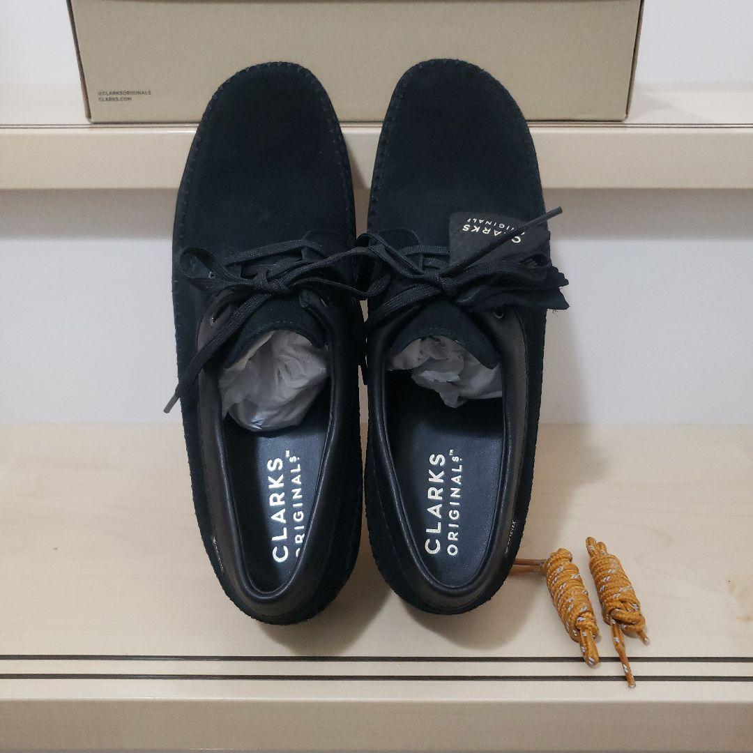 試着のみ未使用 CLARKS Weaver GTX 26.5 ブラック