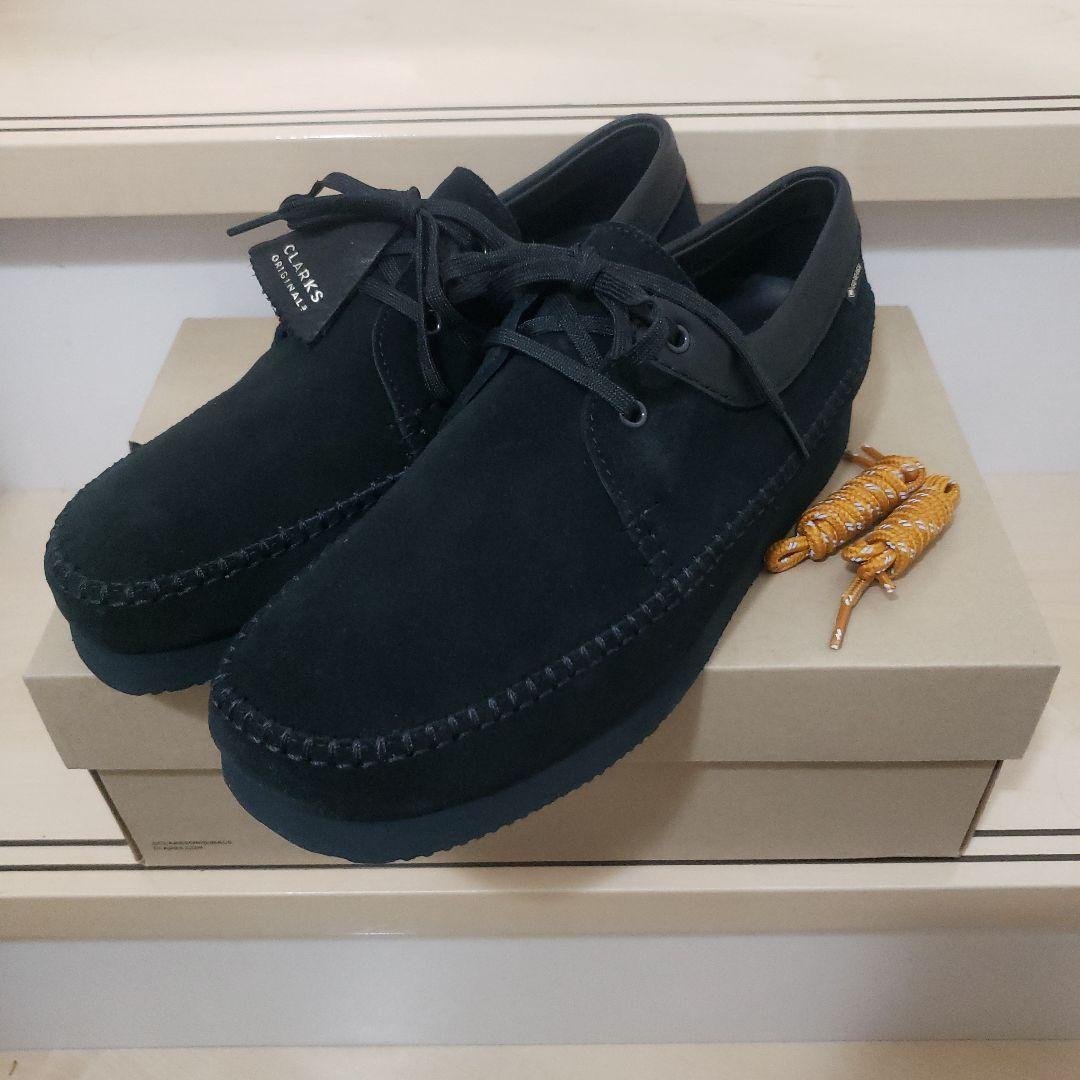 試着のみ未使用 CLARKS Weaver GTX 26.5 ブラック