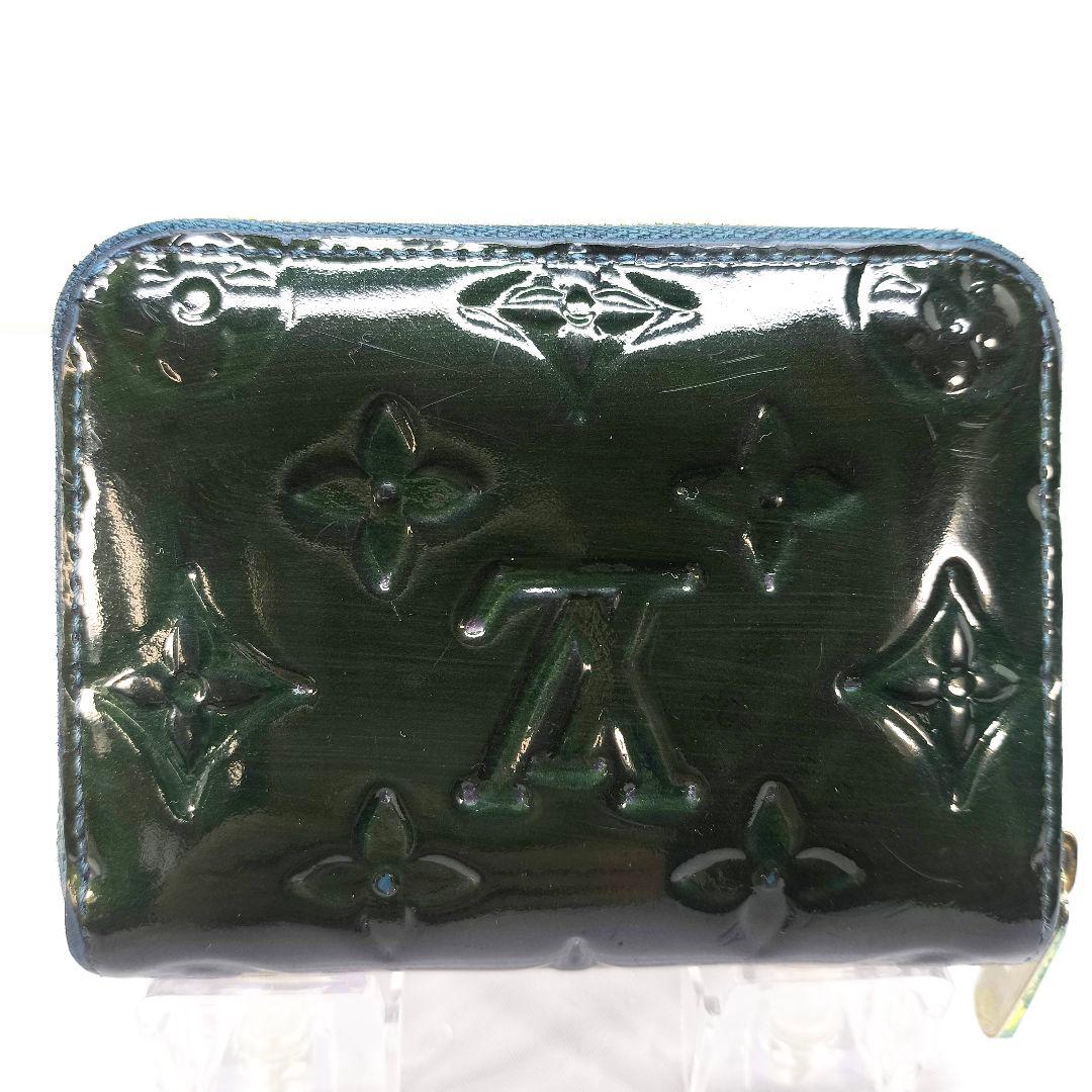 ルイヴィトン ヴェルニ ジッピーパース ケース ブルー