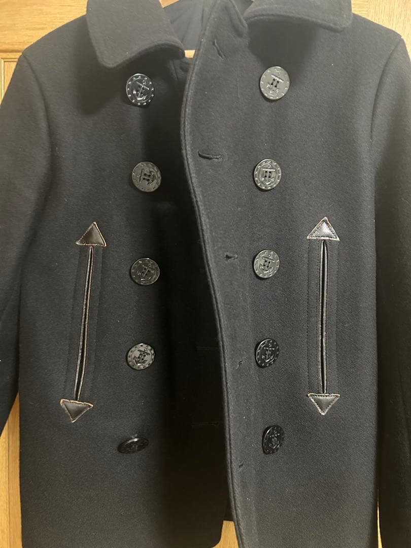 バズリクソンズ　ウィリアムギブソン　黒　Pコート 38