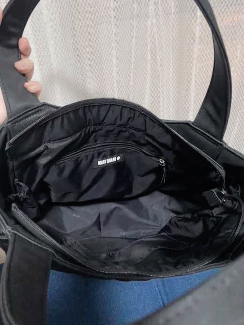 MARY QUANT マリークアント　バッグ　デイジーランダムキルト　トート