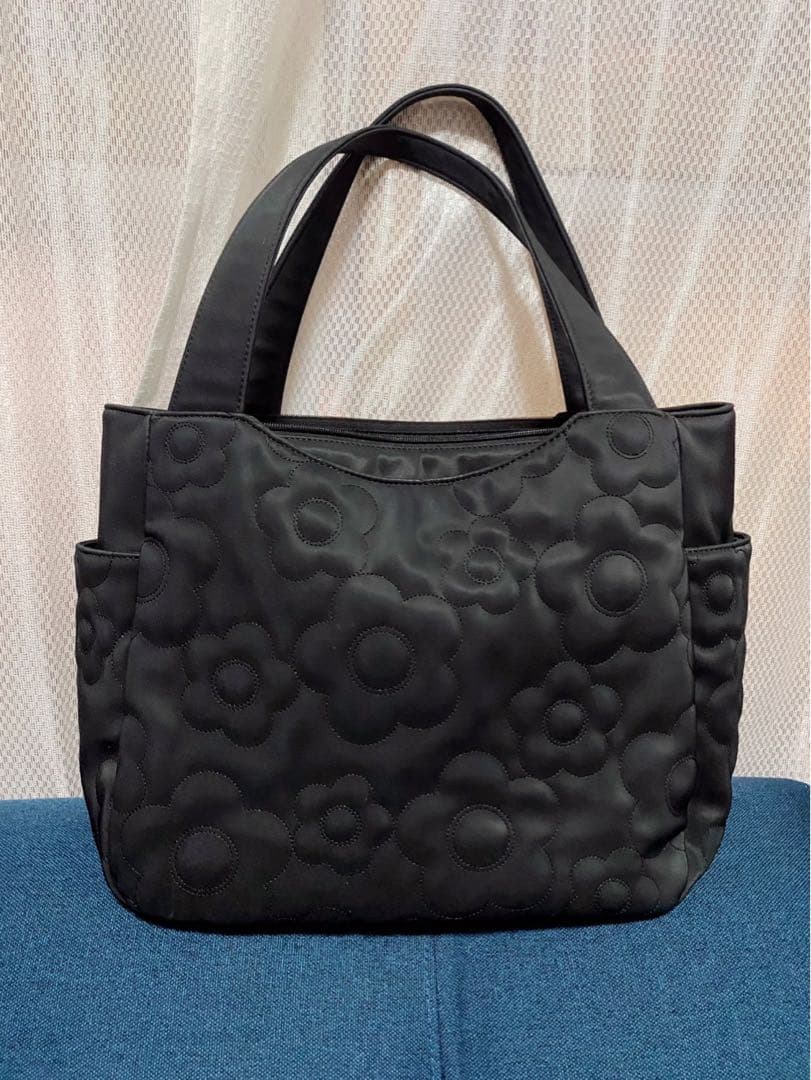 MARY QUANT マリークアント　バッグ　デイジーランダムキルト　トート