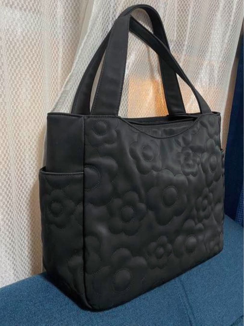 MARY QUANT マリークアント　バッグ　デイジーランダムキルト　トート