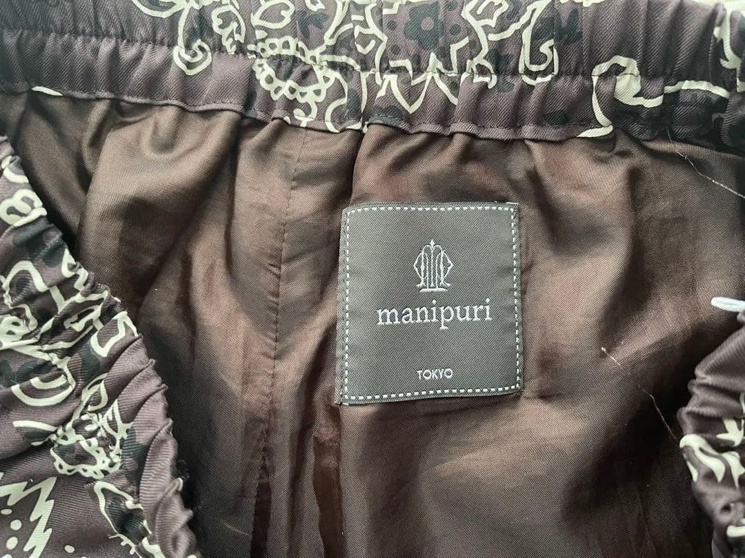 manipuri journa standard l'essage ロングパンツ