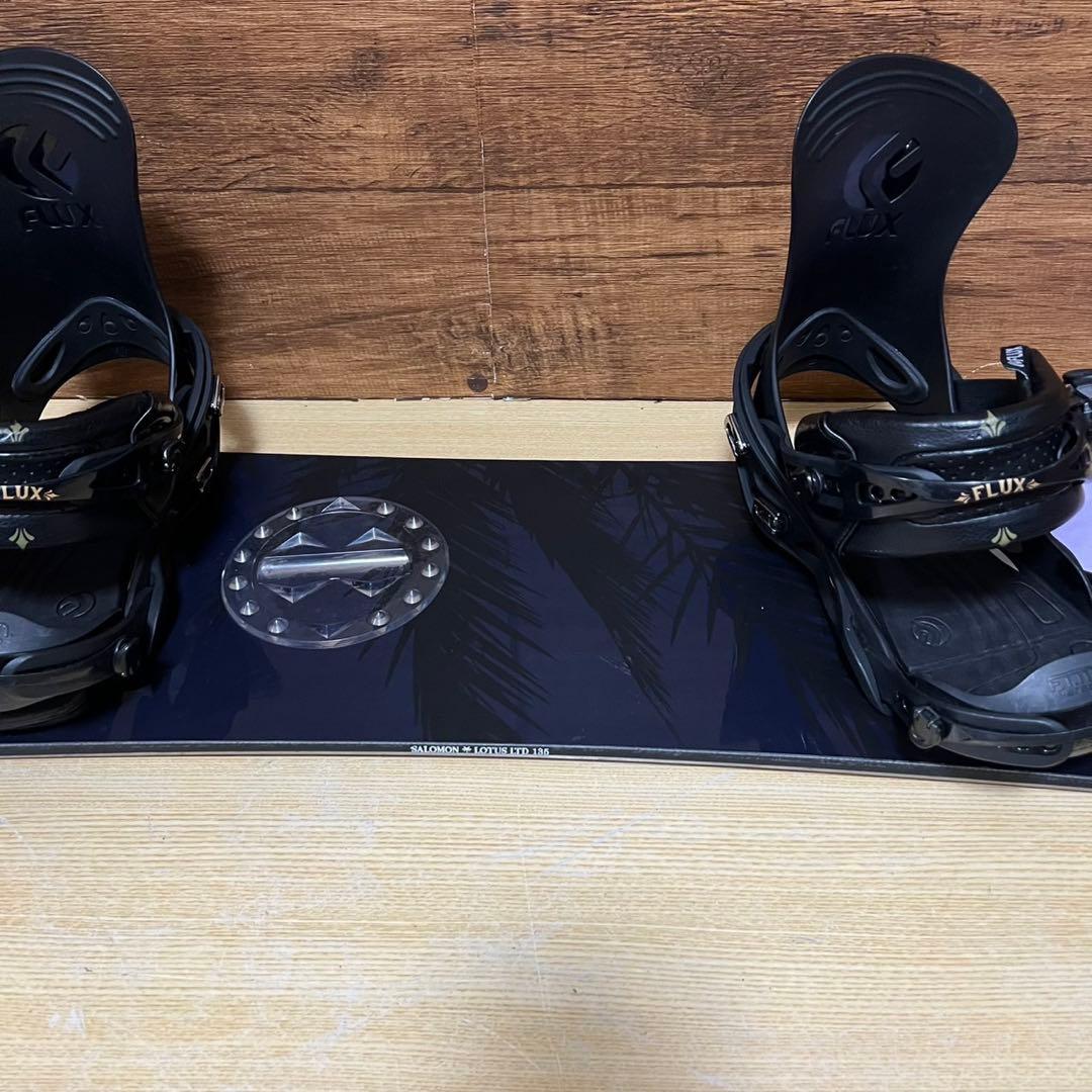 美品　SALOMON FLUX　レディース　スノーボード　3点セット 135cm