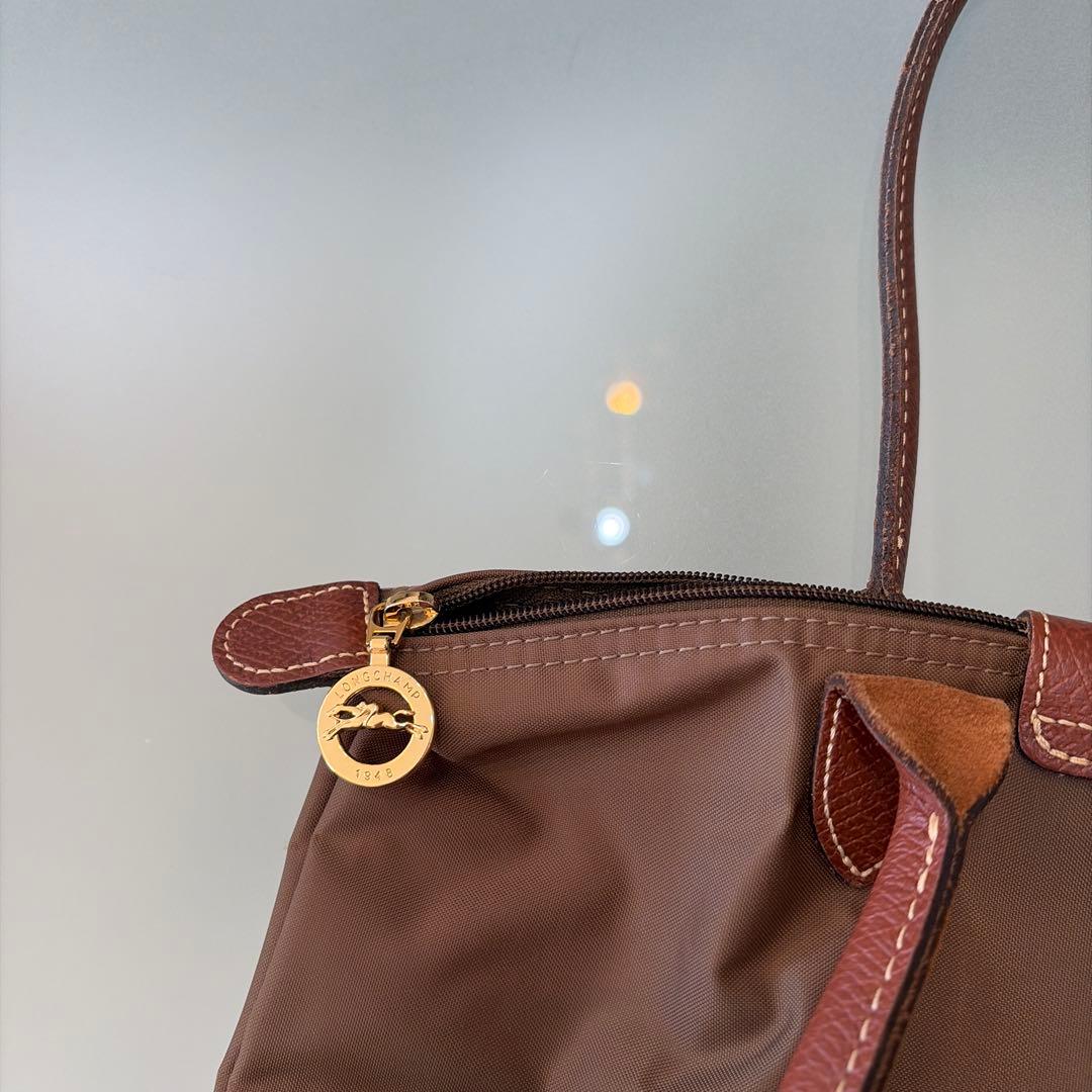 ロンシャン ル プリアージュ トートバッグ LONGCHAMP カーキ