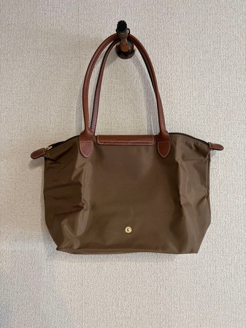 ロンシャン ル プリアージュ トートバッグ LONGCHAMP カーキ