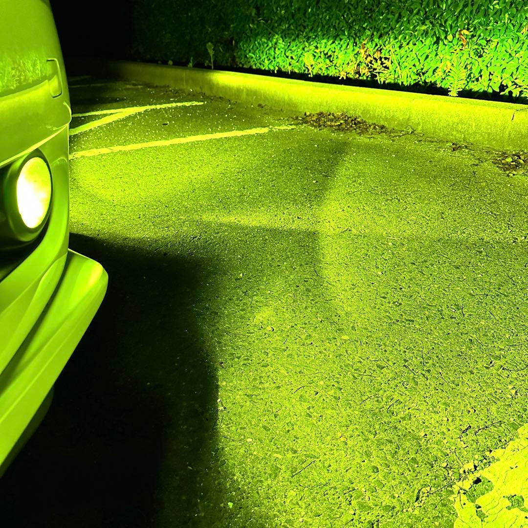 裂光シリーズ!! L1B用 33800lm ライムイエローフォグランプ!