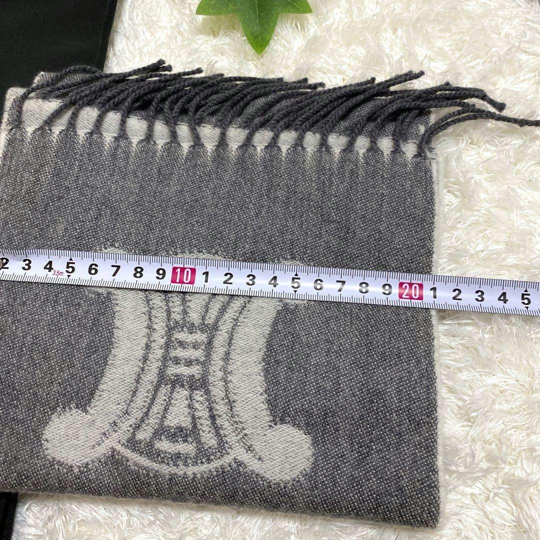 Xマス限定価格【本物・美品】セリーヌ Celine マフラー ウール/カシミヤ