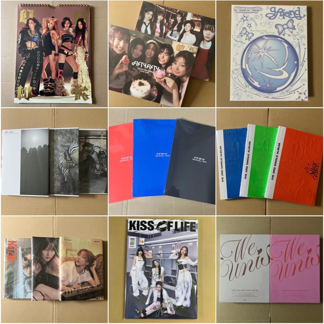 【新品未開封】K-POP アルバム まとめ売り　19点セット　①