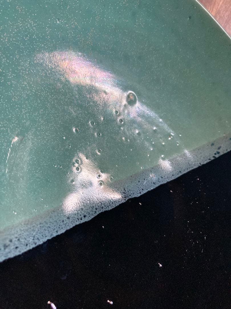 民藝 牛ノ戸焼 染分一尺大皿