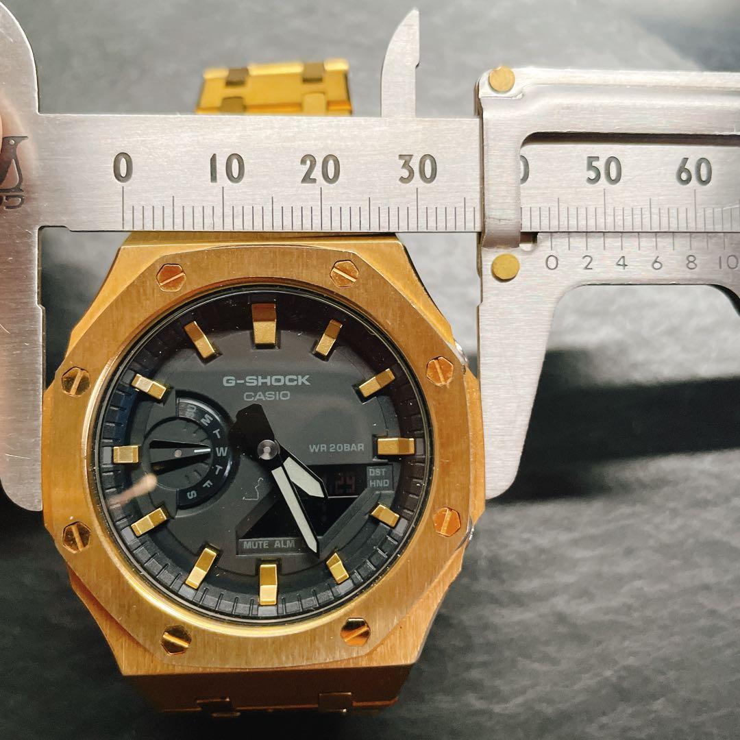 CASIO G-SHOCK MOD ゴールド 腕時計 カスタム カシオーク
