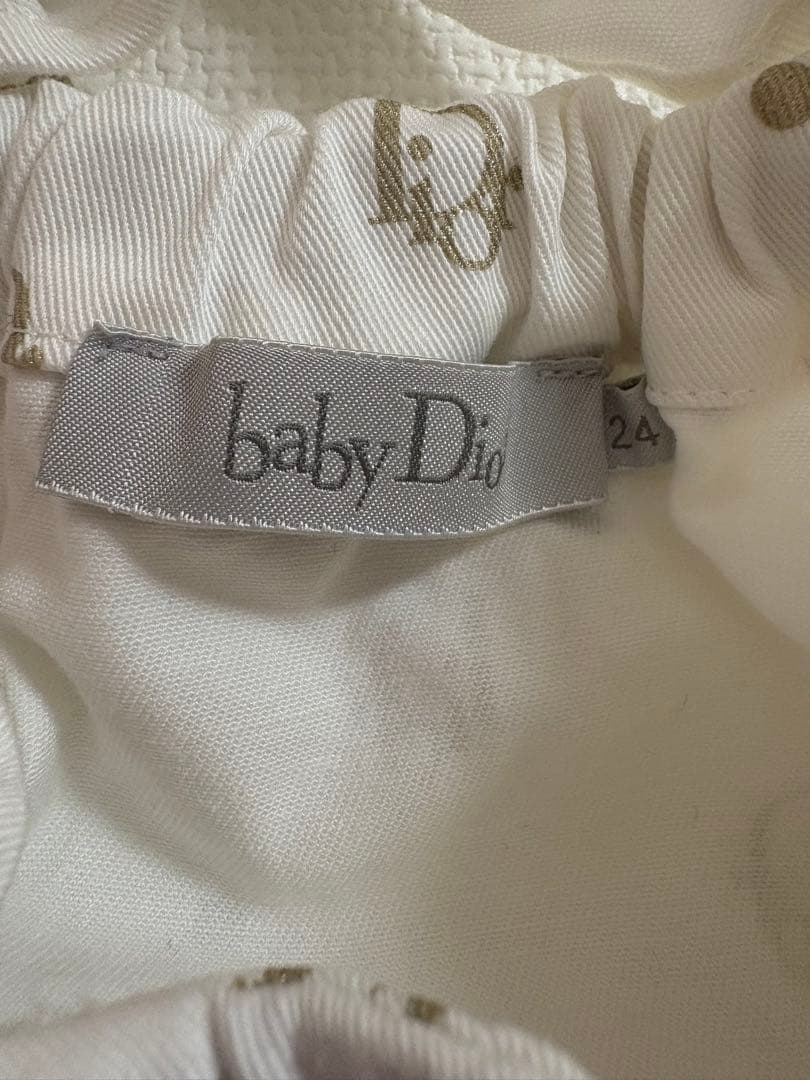 baby Dior フリル ワンピース ジャンパースカート 24m