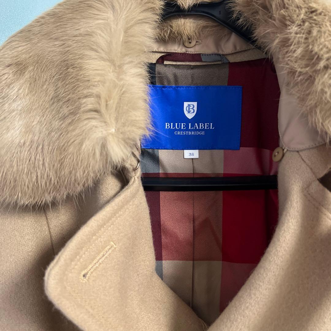おまけ付⭐︎超美品BLUE LABEL CRESTBRIDGE ウールコート38