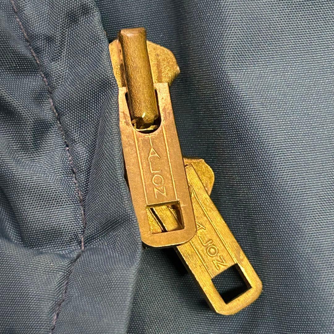 70s80s エディーバウアー ダウン ベスト リメイク 黒タグ TALON