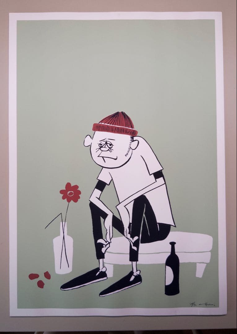 花井祐介 シルクスクリーン 版画 ACME