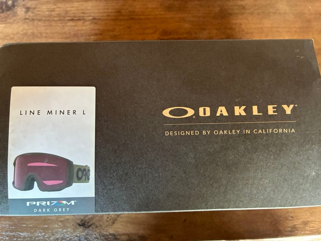 [美品] オークリー ゴーグル OAKLEY LINE MINER L 国内正規