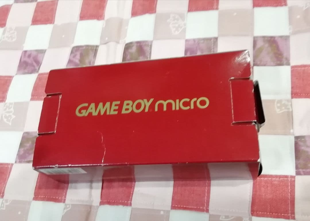 任天堂 ゲームボーイミクロ　任天堂Happy Mario20周年記念モデル